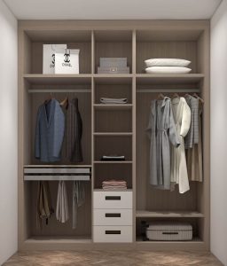 Guest suit closet