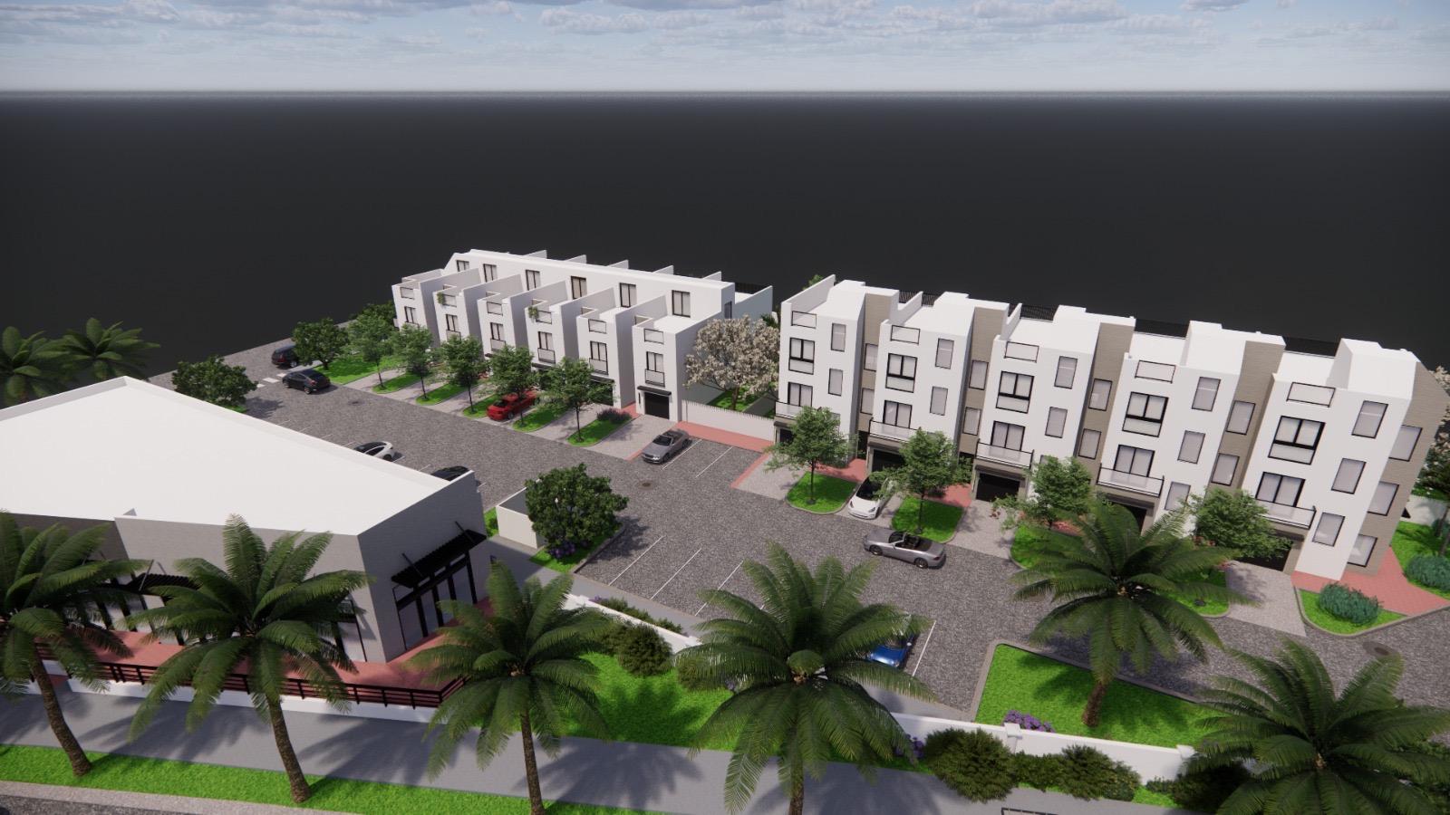 Multifamily steel framing development